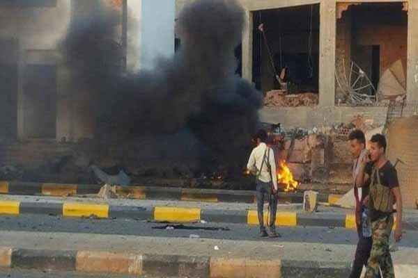 انفجار در نزدیکی خط انتقال نفت در استان شبوه یمن انفجار در نزدیکی خط انتقال نفت در استان شبوه یمن