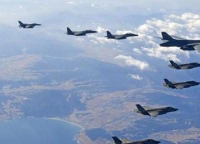 کره جنوبی و آمریکا برای هشدار به پیونگ یانگ، رزمایش هوایی برگزار می نمایند