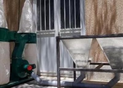 میز کار نجاری با قابلیت جمع آوری گردوغبار معلق چوب در دانشگاه بیرجند فراوری شد