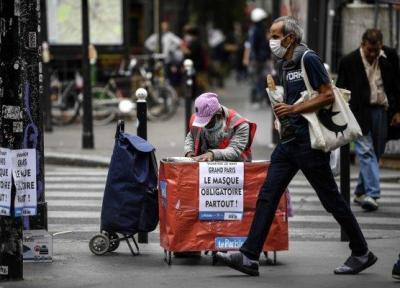 رشد تصاعدی آمار مبتلایان به کرونا در فرانسه