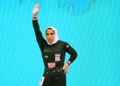 نخستین بانوی مدال آور وزنه برداری ایران مصدوم شد