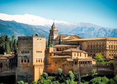 نگاهی به جاذبه های تماشایی قصر یا کاخ الحمرا اسپانیا