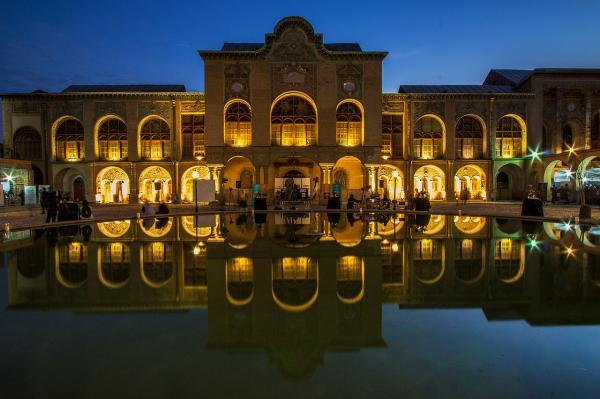 باغ عمارت مسعودیه ساختمان تاریخی مربوط به دوره قاجار (طراحی ویلاهای کوچک)