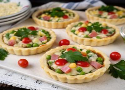 طرز تهیه تارت الویه؛ آموزش مرحله به مرحله