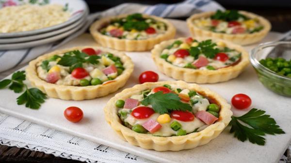 طرز تهیه تارت الویه؛ آموزش مرحله به مرحله طرز تهیه تارت الویه؛ آموزش مرحله به مرحله